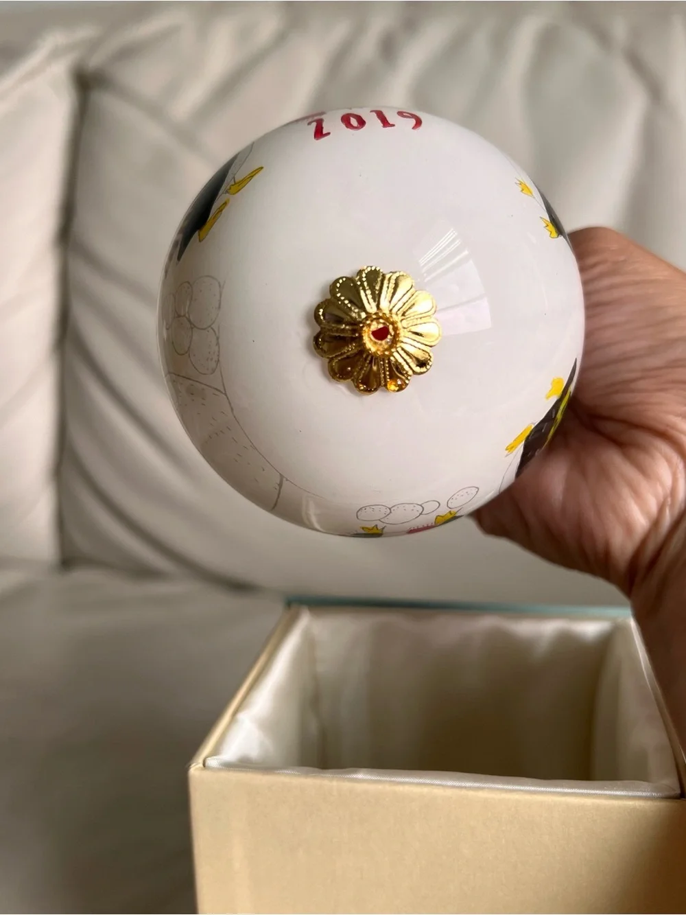 Pier 1 glazed white